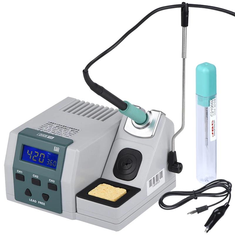 JCD Soldering iron T26 Rapid heating 80W Soldering station Lead-Free solder iron 220V/110V JBC handle welding soldering tools