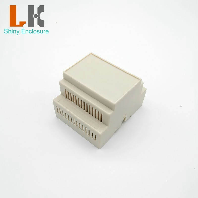 

88x72x59mm ABS Plastic Instrument Housing Enclosure Din Rail Module Enclosure Electronic Din Control Box Plastic case Box