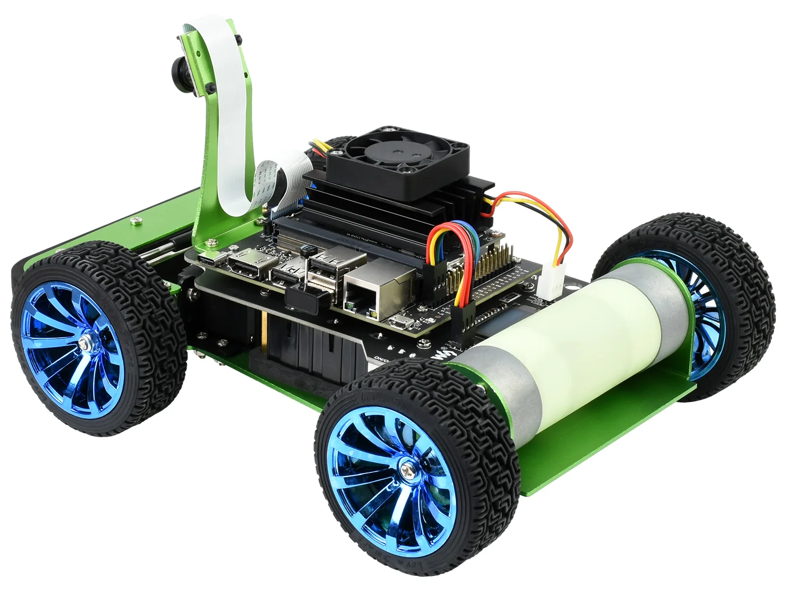 DonKeyCar JetRacer 2GB AI Kit/Acce,AI Racing Robot Powered by Jetson Nano 2GB(Optional),Suitable For High School AI Teaching