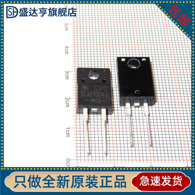 10 개/몫 SFAF1004G AF1004G TO-220 고속 복구 다이오드 10A 200V