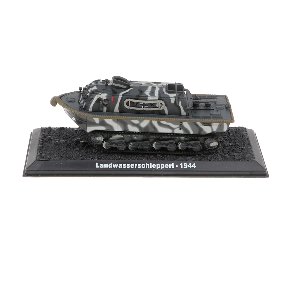 1/72 Scale Alloy German Landwasserschlepper I WWII Tank Model Toy Gift