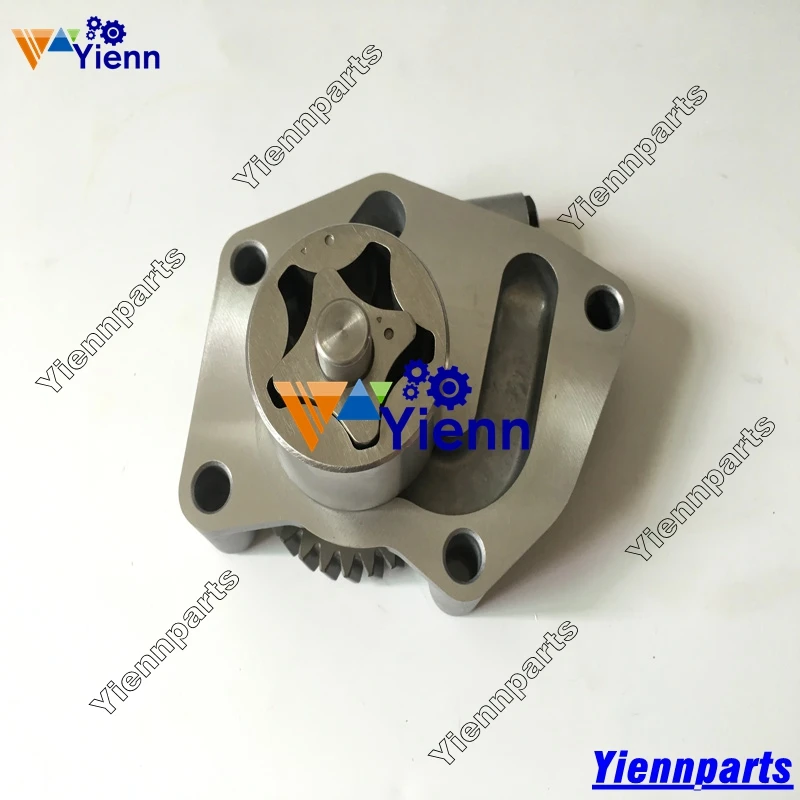 For Yanmar 4TNV106 4TNE106 S4D106 Oil Pump 123900-32001 For KOMATSU WB93R-2 WB140 WB150 Backhoe Loader S4D106 Engine Parts