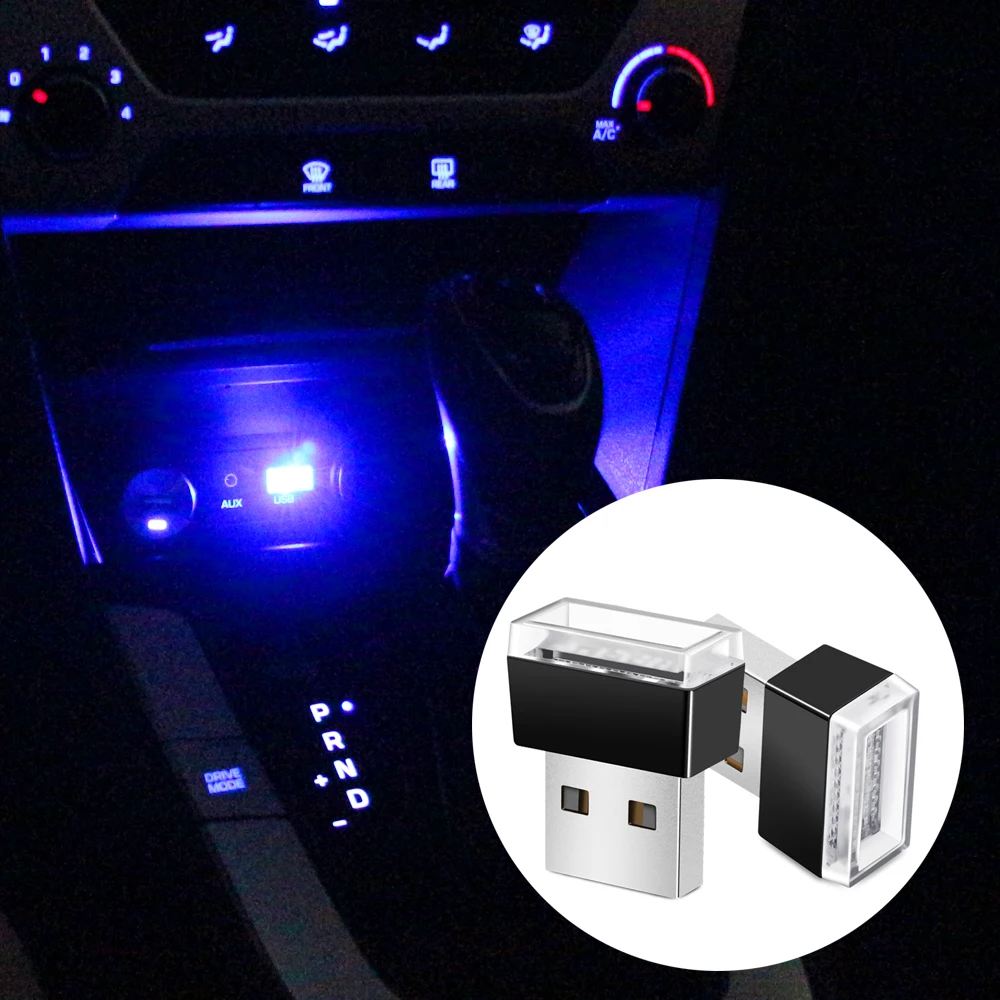 LED Car Light USB Atmosphere Light For citroen c4 c2 c5 c3 ds ds5 ds6 ds7 Jumpy Dispatch SpaceTourer