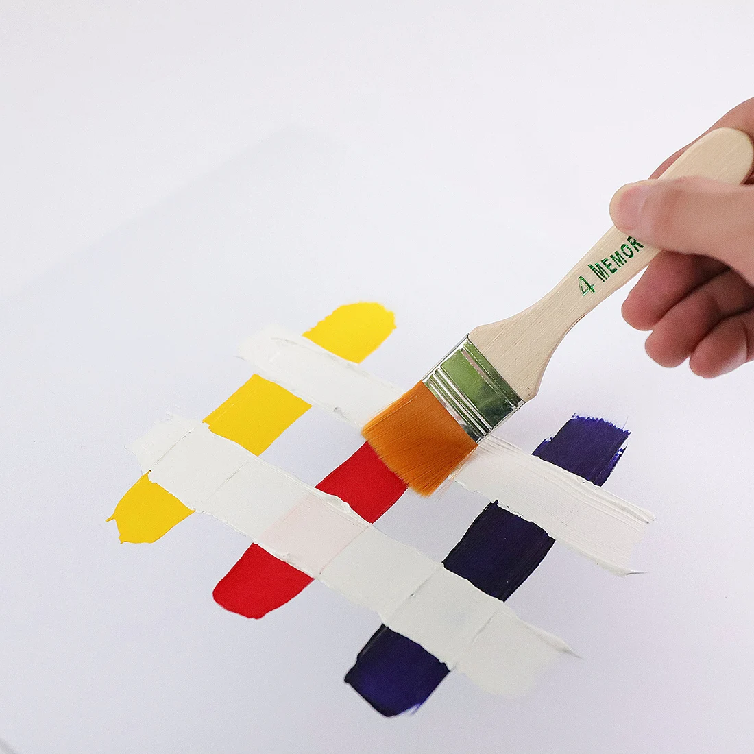 Memória-Nylon Pincéis Set para Desenho A Óleo Acrílico, Aquarela Escova Pintura De Madeira Ferramentas, Art Supplies