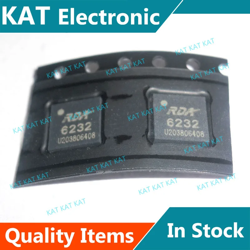 5 unids/lote RDA6232 RDA 6232 QFN