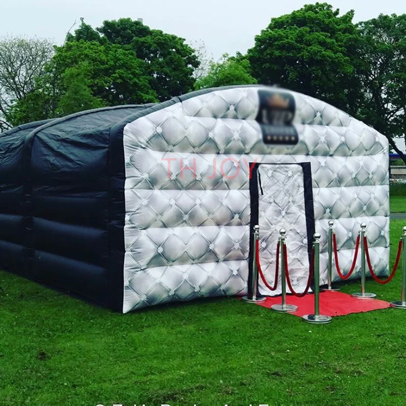 

fast shipping ,5x4m inflatable nightclub tent, outdoor portable inflatable bar cabin disco nightclub pub tent