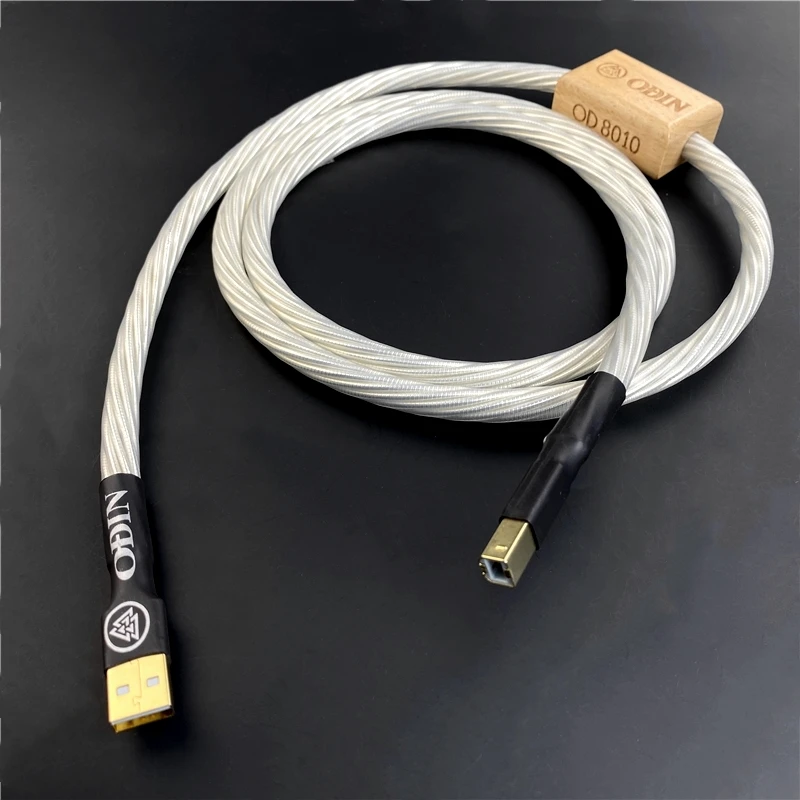 Nordost Odin Decoder DAC Data Cable HiFi Audio Line Silver Plated Type A to B USB Sound Card Digital Cables