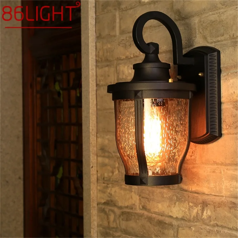 

86LIGHT Retro Outdoor Wall Sconces Lights Classical Loft LED Lamp Waterproof IP65 Decorative For Home Porch Villa