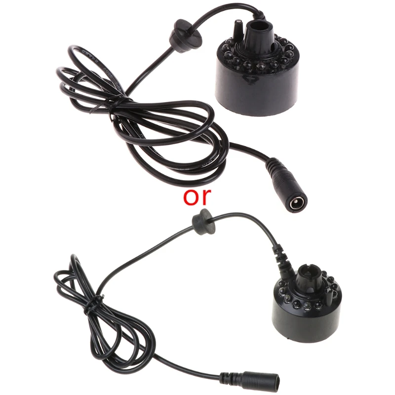 12 LED light Ultrasonic Mist Maker Fogger Water Fountain Pond Indoor Outdoor Aquarium Fish Tank Supplies
