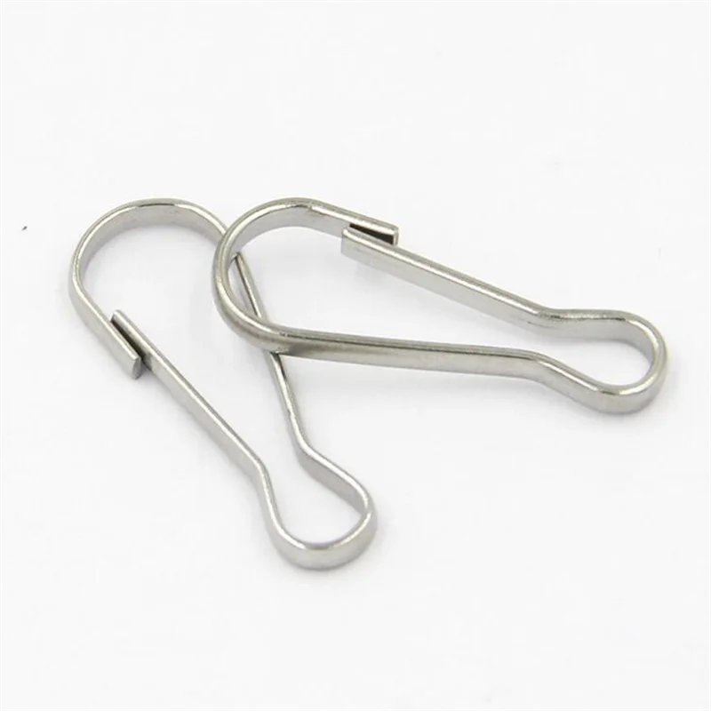 1Pack 16 20 25 32 40 50 55mm Metal Spring Hooks Clasp Connectors For Bracelet Necklace Chain Diy Jewelry Making Findings