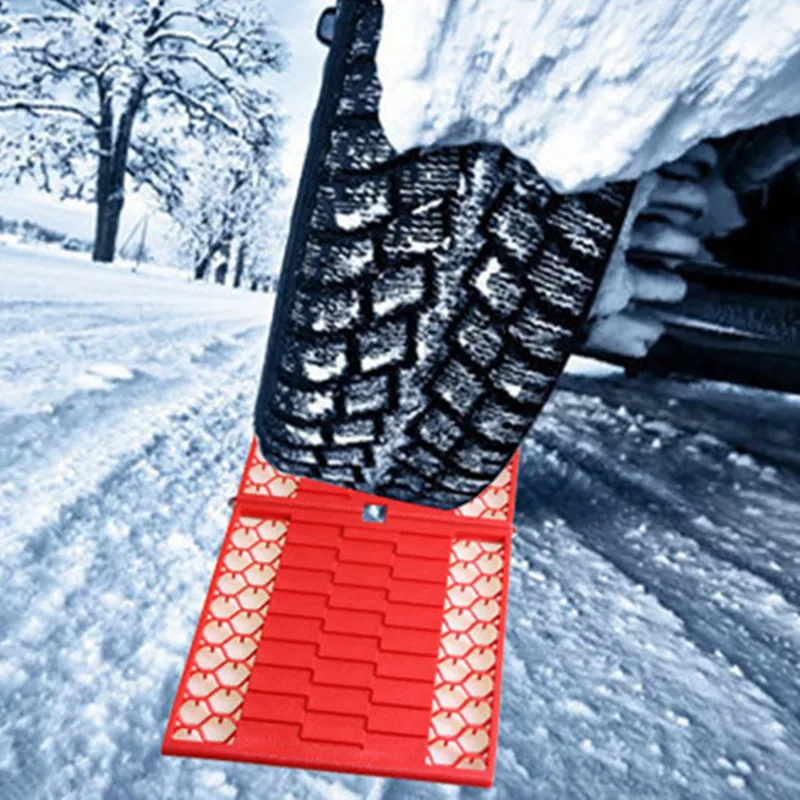 

2pcs/Set Tyre Grip Tracks Car Security Snow Mud Chain Sand Rescue Escaper Traction Tracks Mats For Emergency Relief Accessories