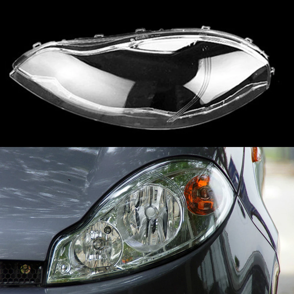 For Chery A1 Auto Light Caps Car Headlight Cover Lens Glass Shell Front Headlamp Transparent Lampshade Auto Light Lamp