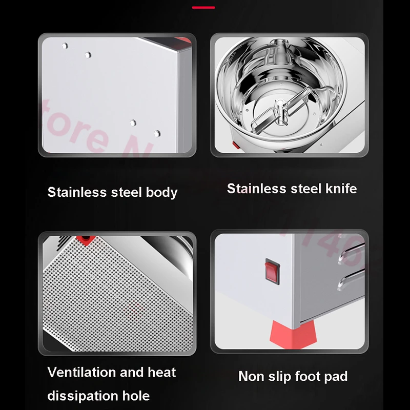 Thương Mại Bột Bột Trộn Bánh Mì Nhào Máy Hộ Gia Đình Nhỏ Thực Phẩm Inox Pha Máy