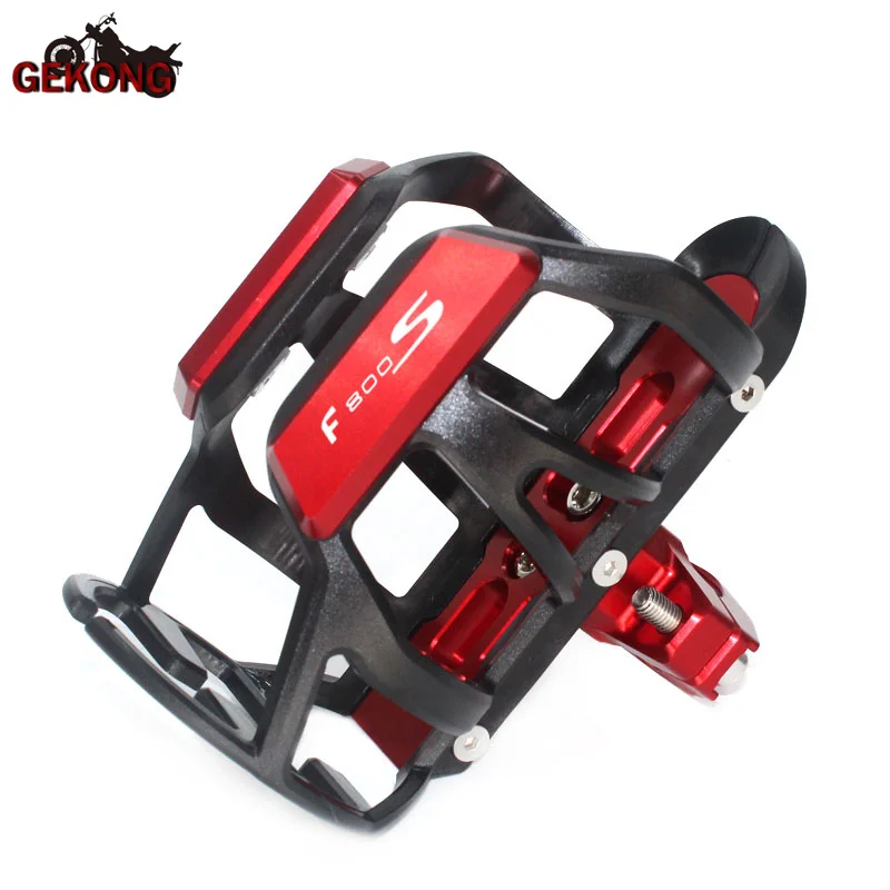 With Logo F800S Motorcycle CNC Beverage Water Bottle Drink Cup Holder Mount  FIT For F800S F800 S F 800S high quality