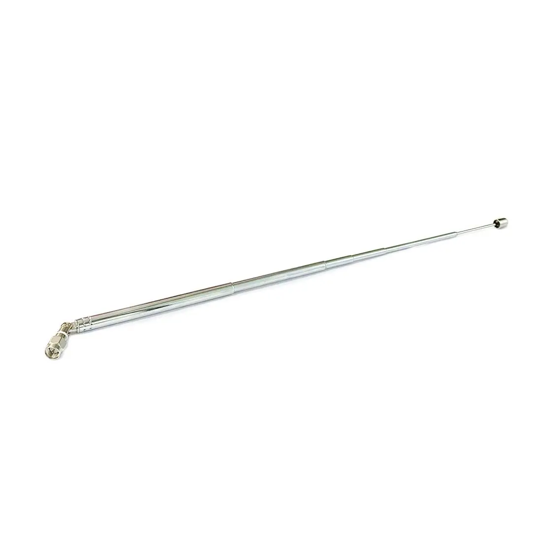 1PC Teleskop Antenne 7 Abschnitte 120mm Lange mit SMA Stecker Insgesamt 480mm Radio Antenne Neue