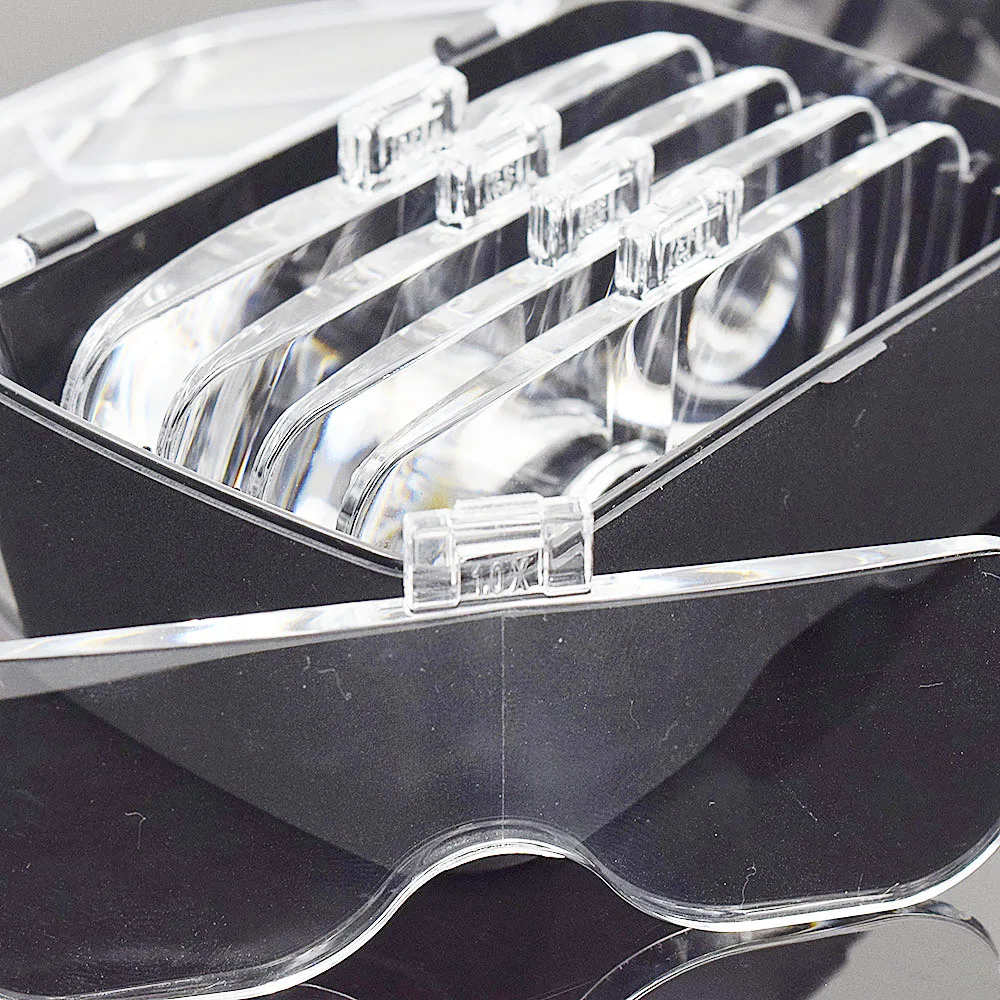 

1,0X 1,5X 2,0X 2,5X 3,5X Регулируемая лупа с 5 линзами, светодиодная повязка на голову, лупа, стеклянная светодиодная лупа со светодиодной подсветкой для d