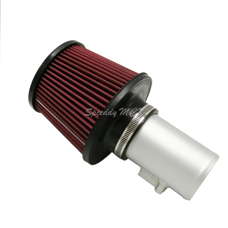 High Quality Car Cold Air Intake Kit High Flow Air Filter Kit Aluminum Intake Pipe For Car Audy A4 A4L A5 Q5 B7 B8 2.0T