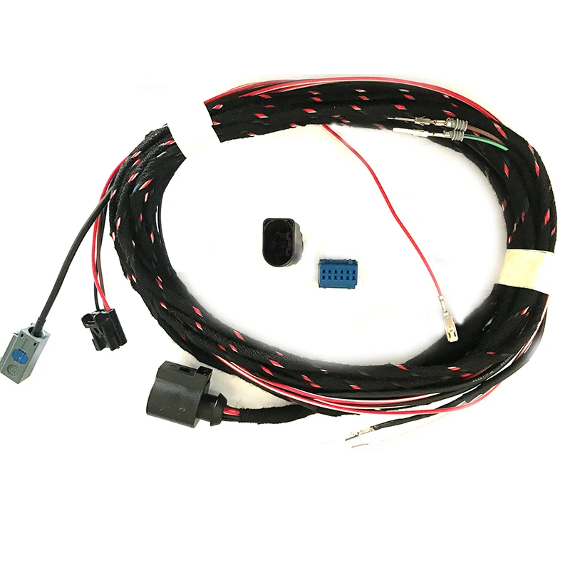 Rear View Camera Reversing Logo Camera Cable 5GG827469F Wire Harness Fit For Golf 7 MK7 VII