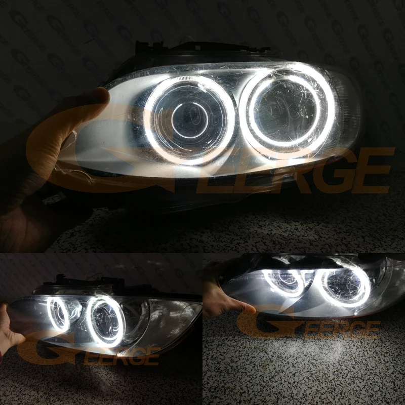 For BMW 3 Series E90 E91 E92 E93 M3 2007 - 2013 Xenon Headlight Excellent Ultra Bright CCFL Angel Eyes Kit Halo Rings
