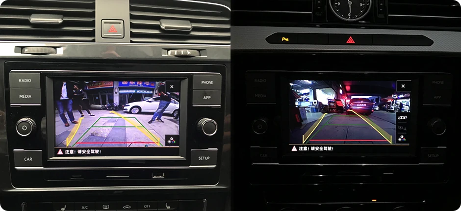 RCD330 Car Badge Flip Emblem rear view Camera For VW Golf 6 7 Passat CC Beetle B6 B7 B8 MQB PQ MIB Canbus Original Trajectory