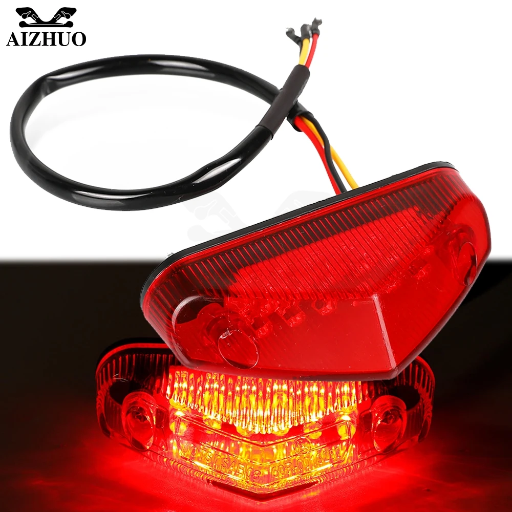 Motorcycle Turn Signal Light FOR WR CRF SX EXC KXF TC FC TE FE 125 150 200 250 300 350 450 500 Rear Fender Taillight Dirt Bike