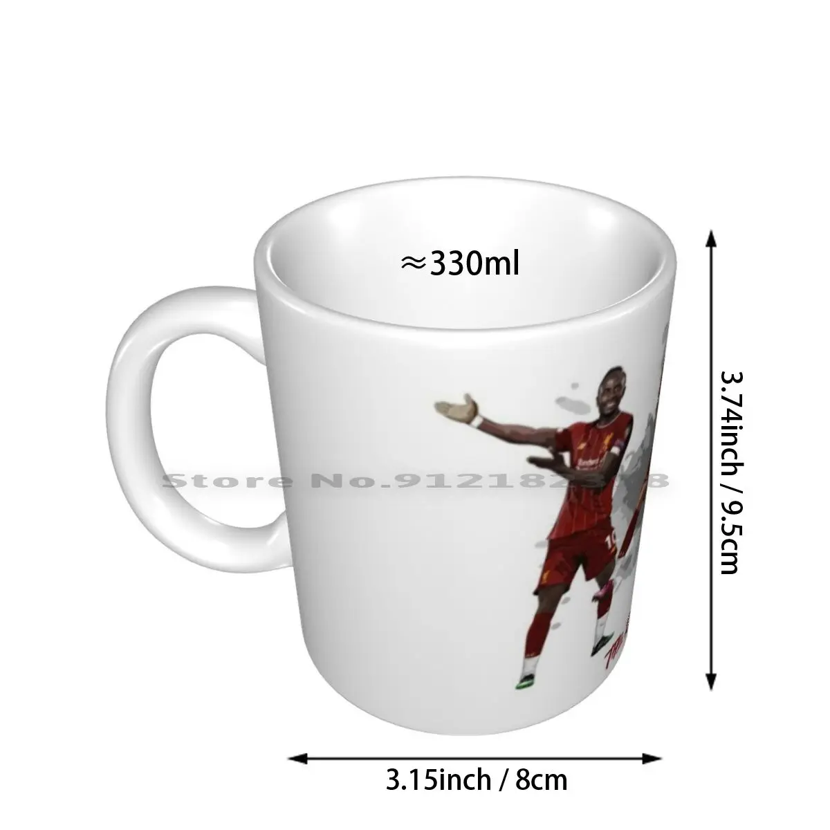 The Red Arrows-Mane , Firmino , Salah Ceramic Mugs Coffee Cups Milk Tea Mug Mo Salah Mohamed Salah Egypt Egyptian King Sadio