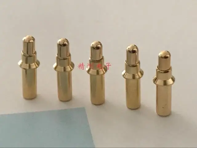 

Current Battery Cell Needle 3.5*12MM Spring Conducting Needle Test Probe Copper Gold-plated Round Crown Needle