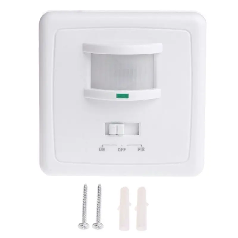 220-240V LED Light PIR Infrared Motion Sensor Switch LED Lights Automatic Switch Module Motion Activated Wall Switch