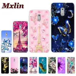 Case For Nokia 6 Shockproof Cover Soft Silicon Matte Patterns Bag Phone Cases For Nokia 6 5 3 2 2017 Back Cover Protective Shell
