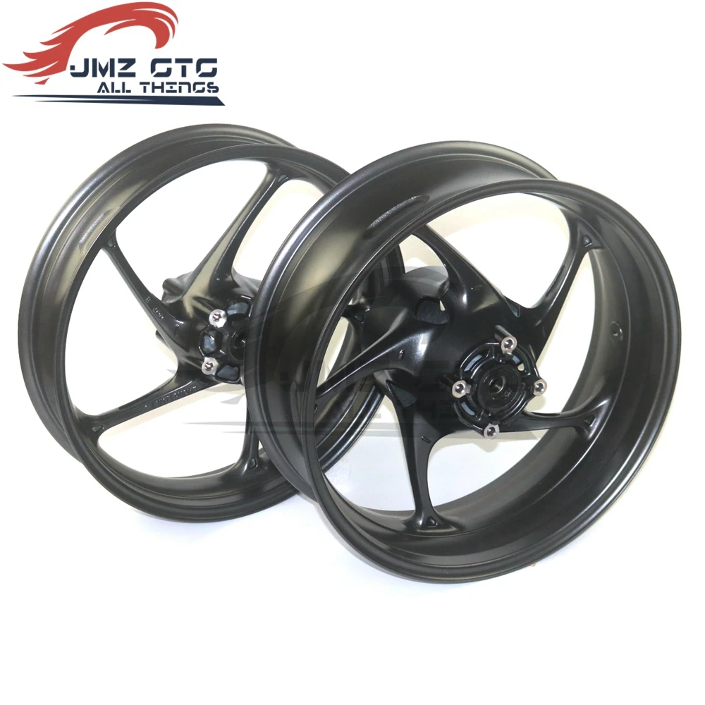 Motorcycle Wheel Rim For TRIUMPH Daytona 675 675R/Street Triple.R/13-2020/Speed Triple 1050 R5 Black Aluminum Alloy High Quality