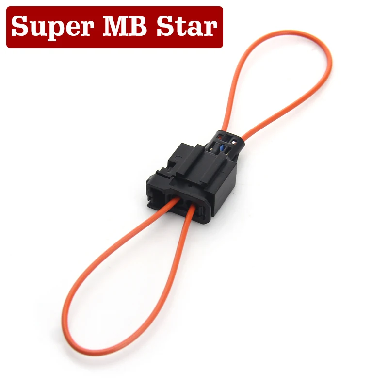 MOST Fiber Male to Female Connector Optic Loop Bypass Auto Diagnostic Cable Tool For Audi BMW Porsche Benz Automotive Scanner