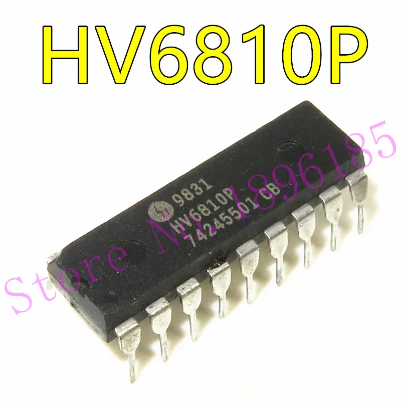 HV6810P HV6810 DIP18 10-Channel Serial-Input Latched Display Driver