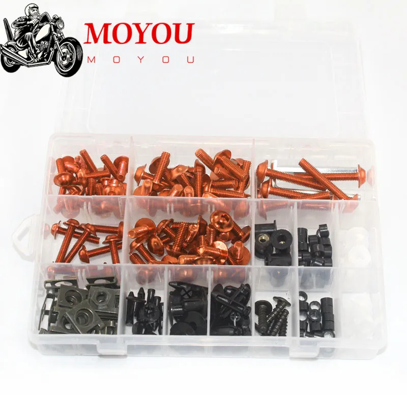 Für duke rc 125 200 250 390 690 790 990 1190 1290 adv enduro rc8 Verkleidung schrauben Kit Karosserie schrauben Mutter