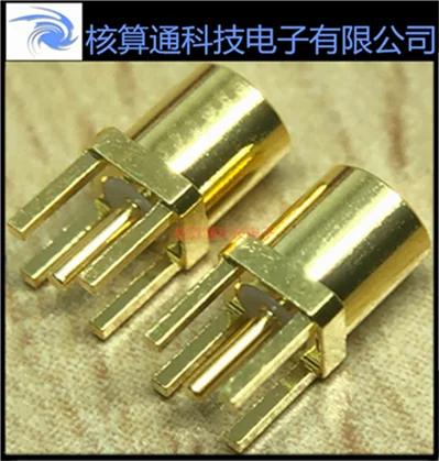 

Sold from one MMCX-J-P-H-ST-TH1 original 50 ohm vertical coaxial connector (RF) 1PCS or 10pcs per package