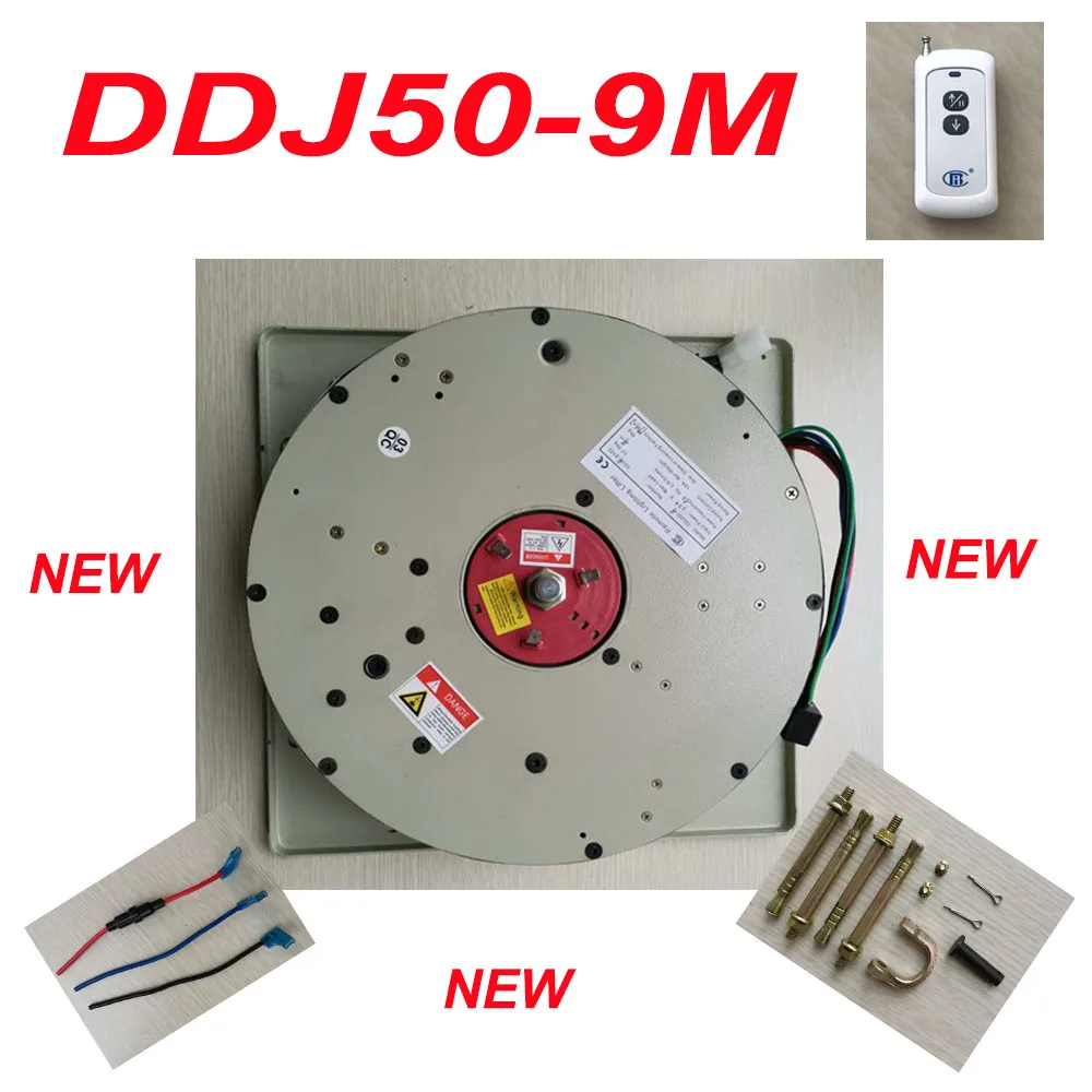 

DDJ50-9M Remote Controller Lowering System Chandelier Scolling System Crystal Light Lift Chandelier Hoist,110-120V,220-240V