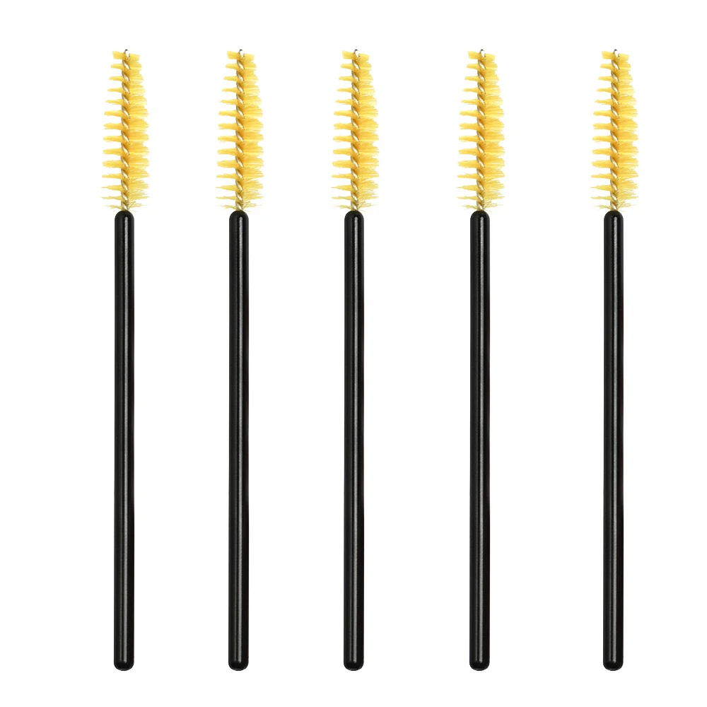 Brosse à cils réutilisable, baguettes pour Mascara, bobine, pinceaux cosmétiques pour le maquillage, 50pcs