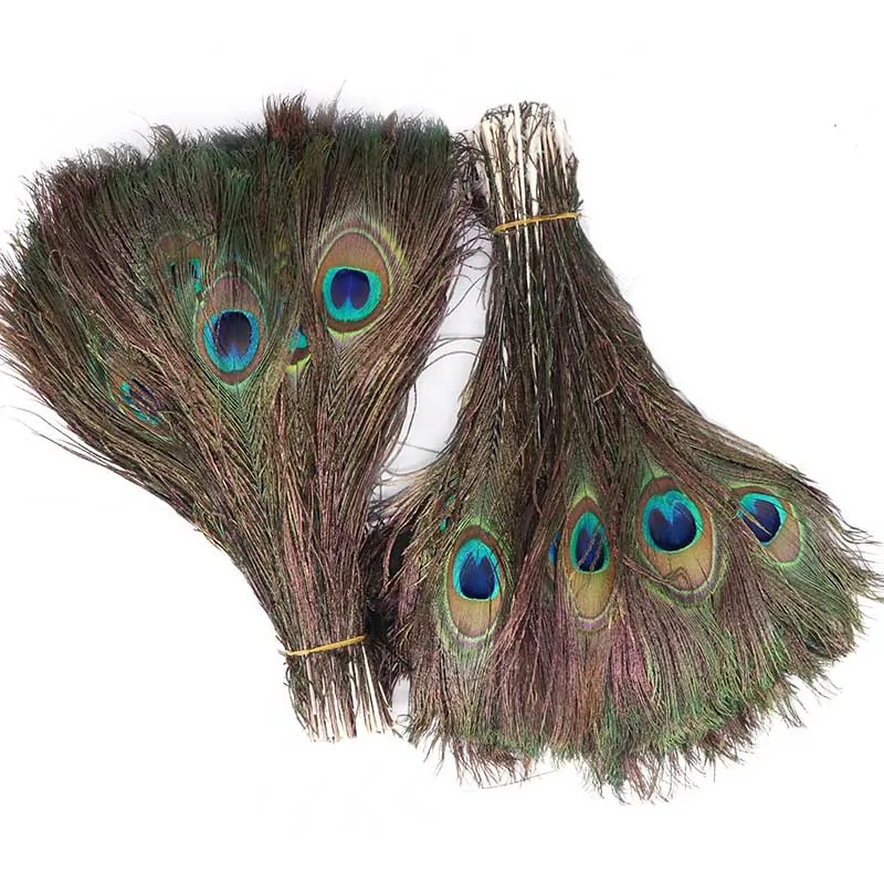 10Pcs/lot Peacock Feathers Length 25-30cm10-12 Natural Peacock Feathers for Crafts Peacock Decorations for Home Hotel Decoration