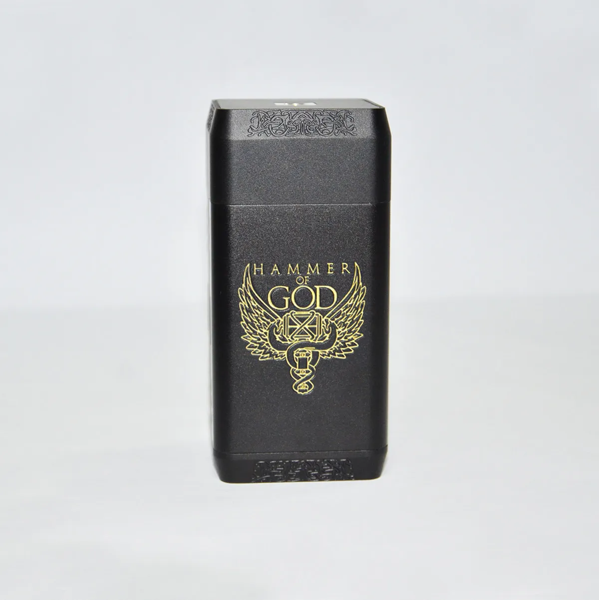 Huge Power Hammer of God V4 Box Mod Electronic E Cigarette Vape Mechanical Mod fit 20700/21700 Battery for 510 Mech RDA RTA RDTA