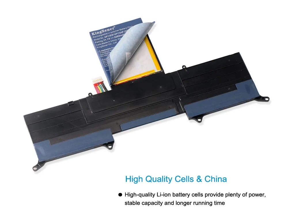 KingSener 새로운 AP11D3F 배터리 Acer Aspire S3 S3-951 MS2346 AP11D3F AP11D4F 3ICP5/65/88 3ICP5/67/90 11.1V 3280mAh