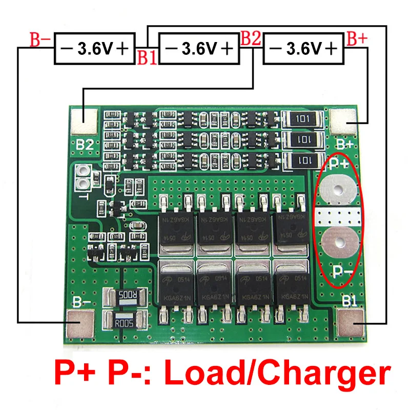 12V 7Ah Battery Case Fit 21PCS 18650 Cells 12V7Ah Empty Box 3*7 Holder 3S25A BMS Nickel Strip Storage Box for DIY Battery Pack