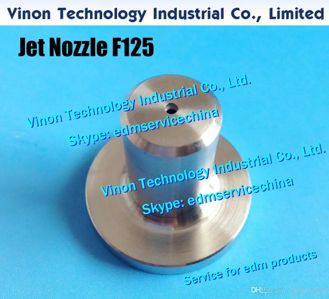 F125 edm Jet Nozzle Ø1.5mm A290-8102-Y756 Upper for Fanuc A,B,C,iA,iB,iC,iD A2908102Y756, A290.8102.Y756, 24.56.150 edm Upper