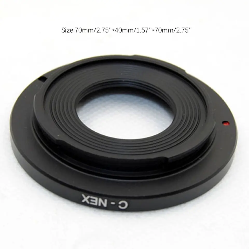 C-NEX NEW Adapter For C Mount lens to Sony E mount Camera NEX-5R