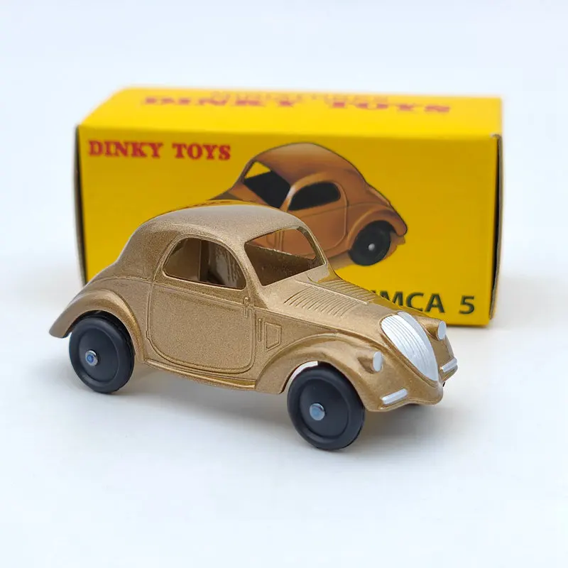 Atlas 1/43 Dinky Toys 35A per Simca 5 Brown Diecast Models Car Limited Edition Collection Auto Gift