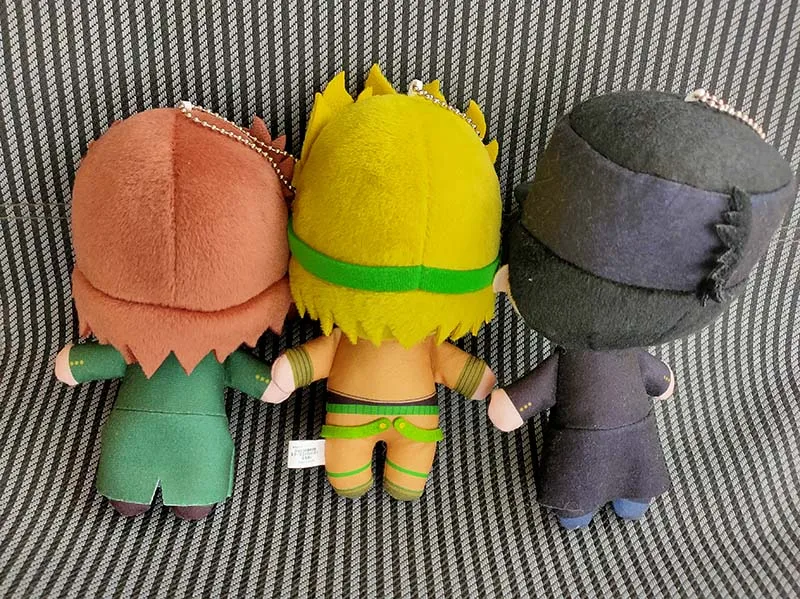 Jojoss Bizarre Adventure Tomoni Plush Doll Jotaro Kujo Dio set of 3