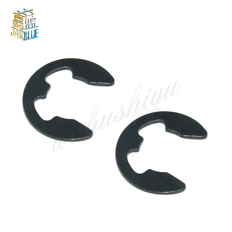 100Pcs DIN6799 GB896 M1.5 M2 M2.5 M3 M4 M5 M6 M8 Circlip Sack Retainer E E-Clip Washer Buckle-shaped Split Washers