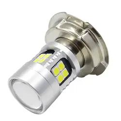 P26S LED Motorcycle Headlight 6-24V DC 22SMD 3030 Headlamp Moped Scooter ATV Motorbike Light Bulbs Motor Accessories 6V 12V 2.4W