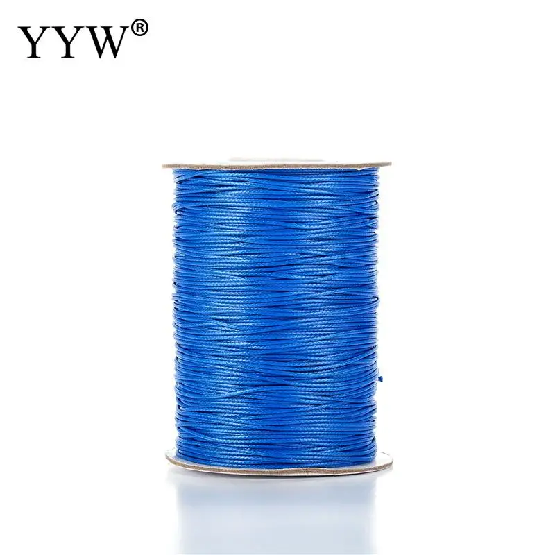 

80m/Spoo 1.50mm Waxed Cotton Cord Waxed Thread Cord String Strap Necklace Rope Beads For Jewelry Making For Necklace Bracelet