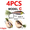 4 piezas C
