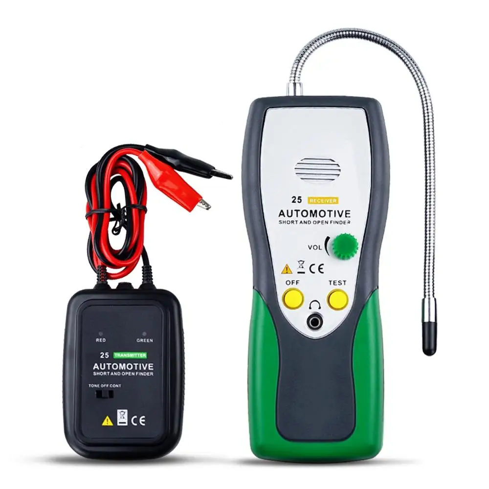 Holdpeak HP-25 Automotive Cable Wire Tracker Tester,for Airbag, Automobile lines and Machine lines Installation and Maintenance