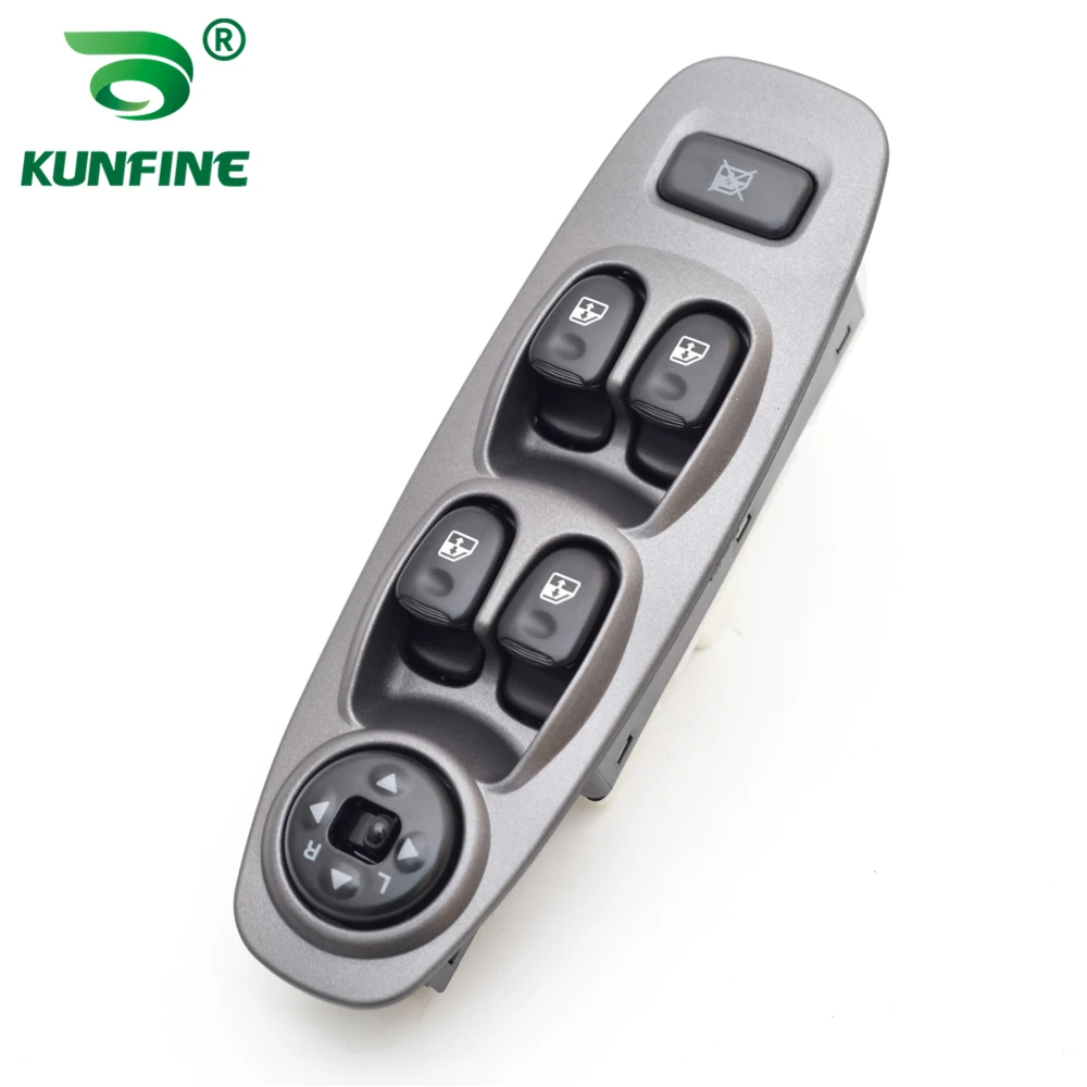 Car Window Switch Car Window Lifter Control Switch for HYUNDAI ACCENT 2001 Gray Vertical insertion OEM No. 93570 25020 935702502